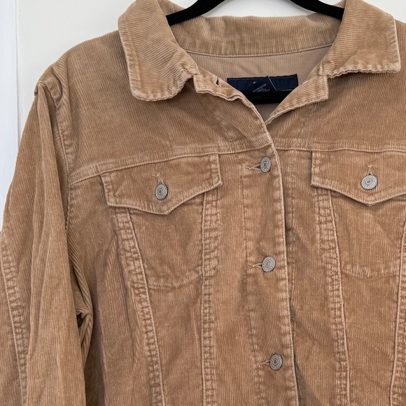 VINTAGE Gap corduroy tan button up jacket - Picture 5 of 8